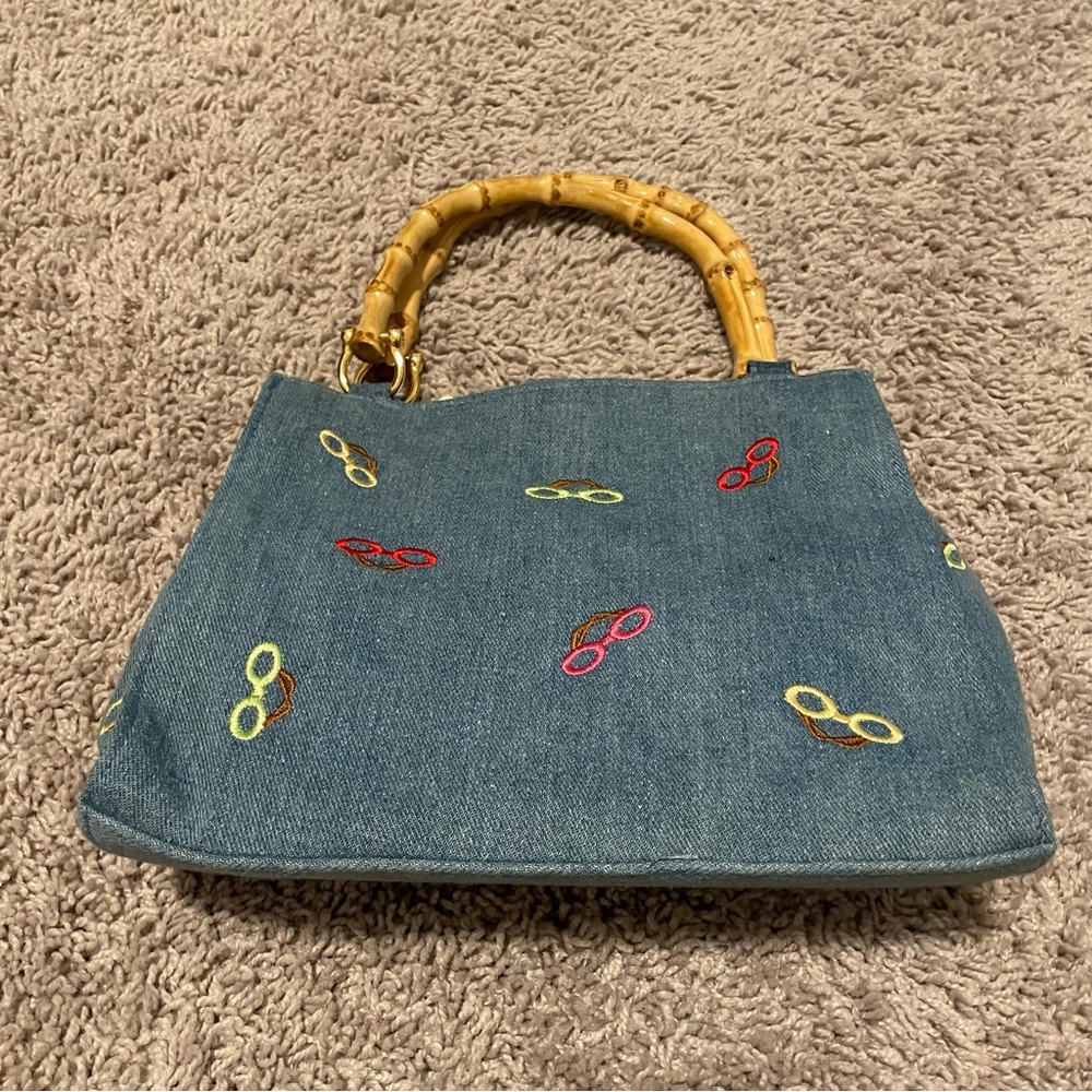 Prezzo beach purse blue nwt